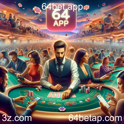 A Experiência Imersiva do Cassino Ao Vivo no 64bet App